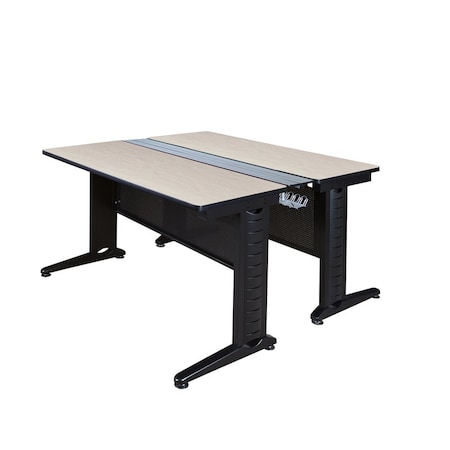 Fusion Fusion Benching Systems, 58 D X 29 H, 48 W X Wood, Metal, Maple MFB4858PL